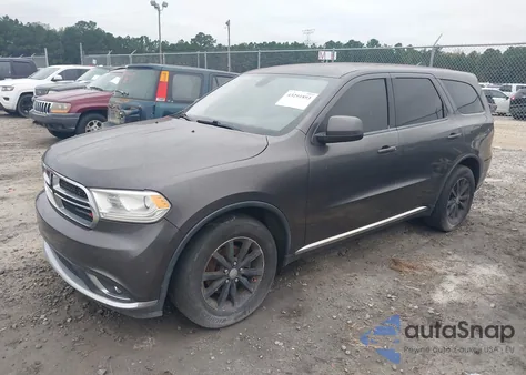 2014 Dodge Durango Sxt из США, поврежденный, VIN 1C4RDHAG9EC308487
